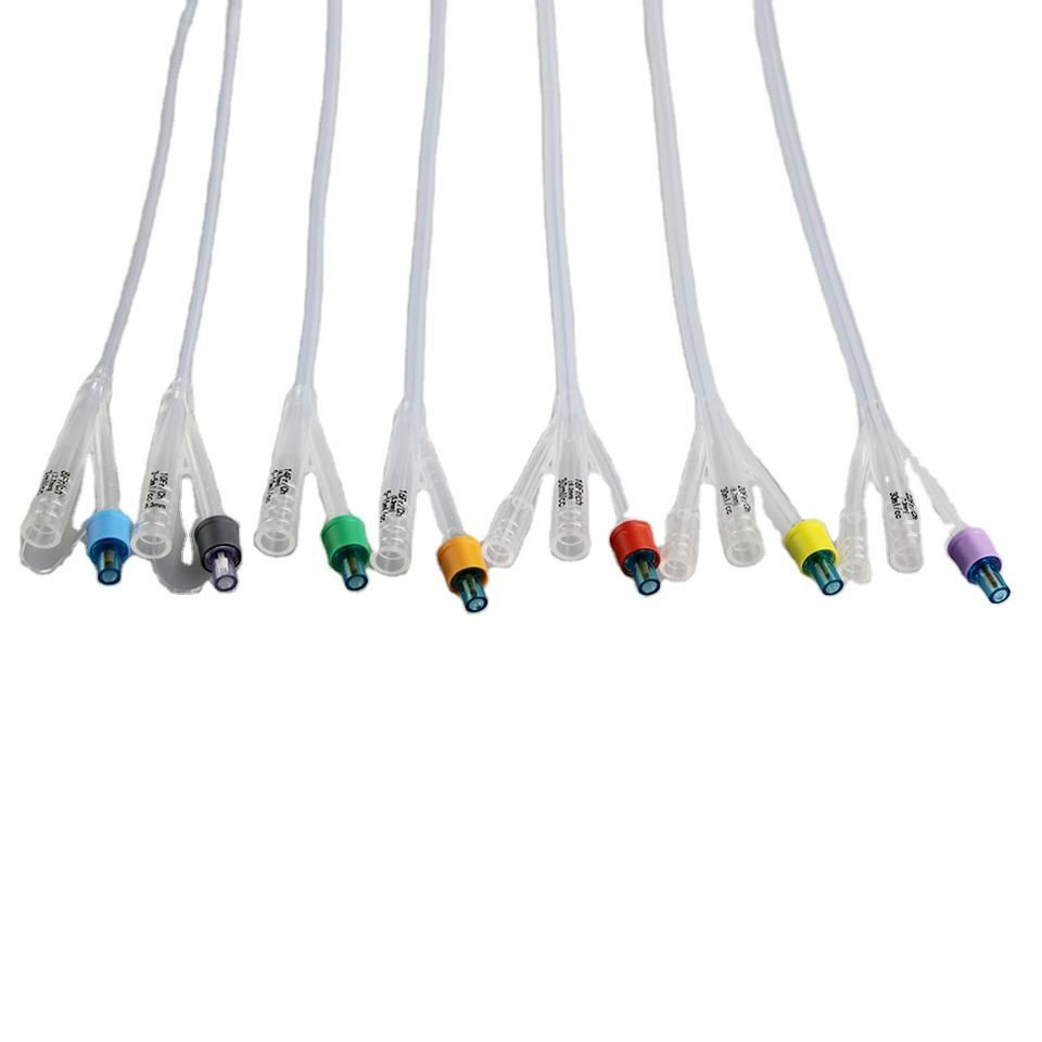 Premium Quality 100% Full Silicone 2-Way Foley Catheter