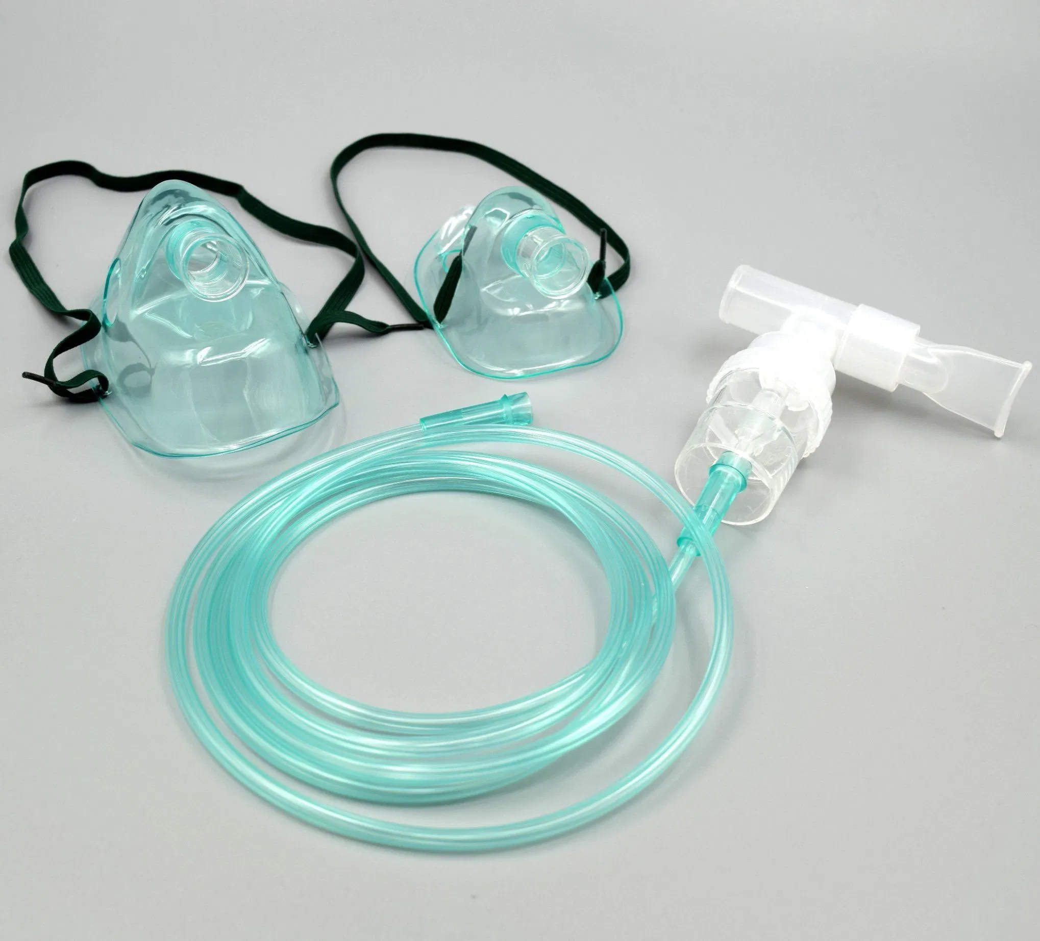 Oxygen&Aerosol Therapy T Connector Mouth Piece Medical Nebulizer Mask