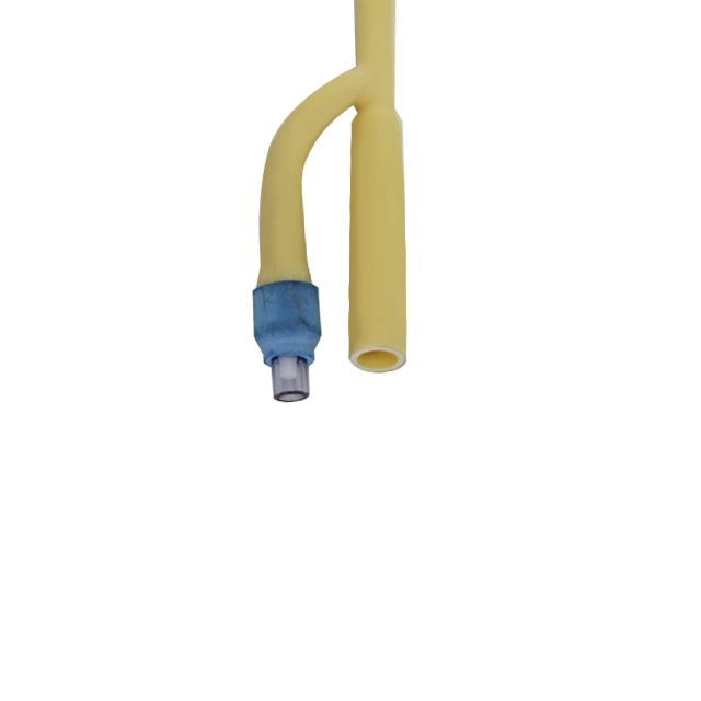 Factory Supply Two-Way Female Type Fr14 Latex Foley Catheter with Silicone Coating or Hydrophilic Coating for Urine Drainage