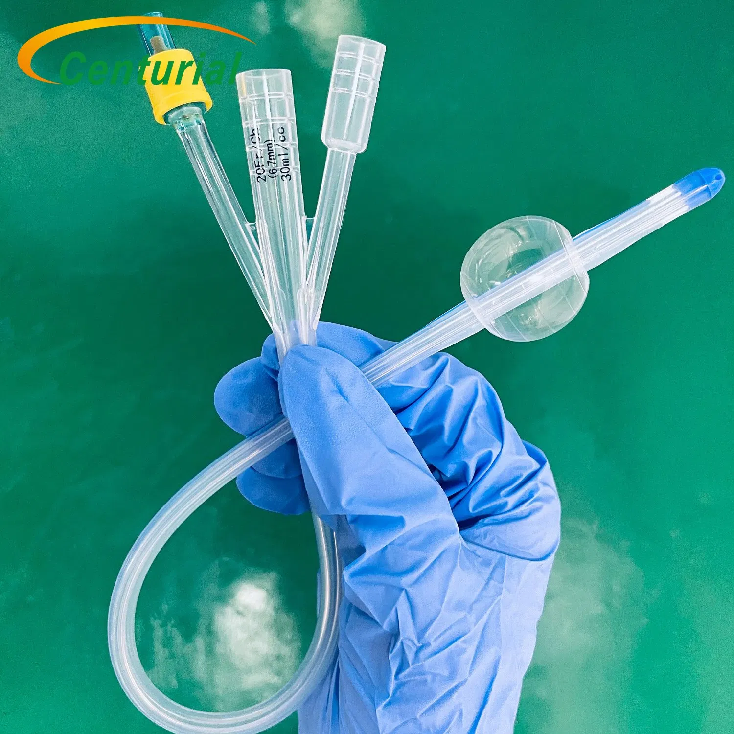 Medical Disposables 3 Way Balloon Urethral Foley Catheter for Urine Collection