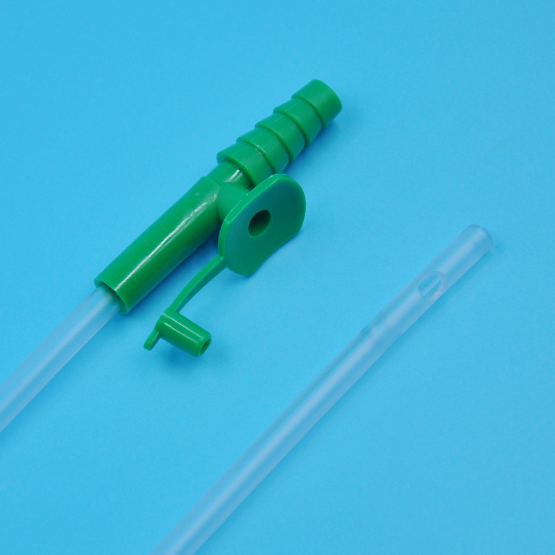 CE Certificated China Cheaper Price PVC and PVC (DEHP-FREE) Medical Sterile Disposable Suction Catheters Cap-Con or Finger Control Type