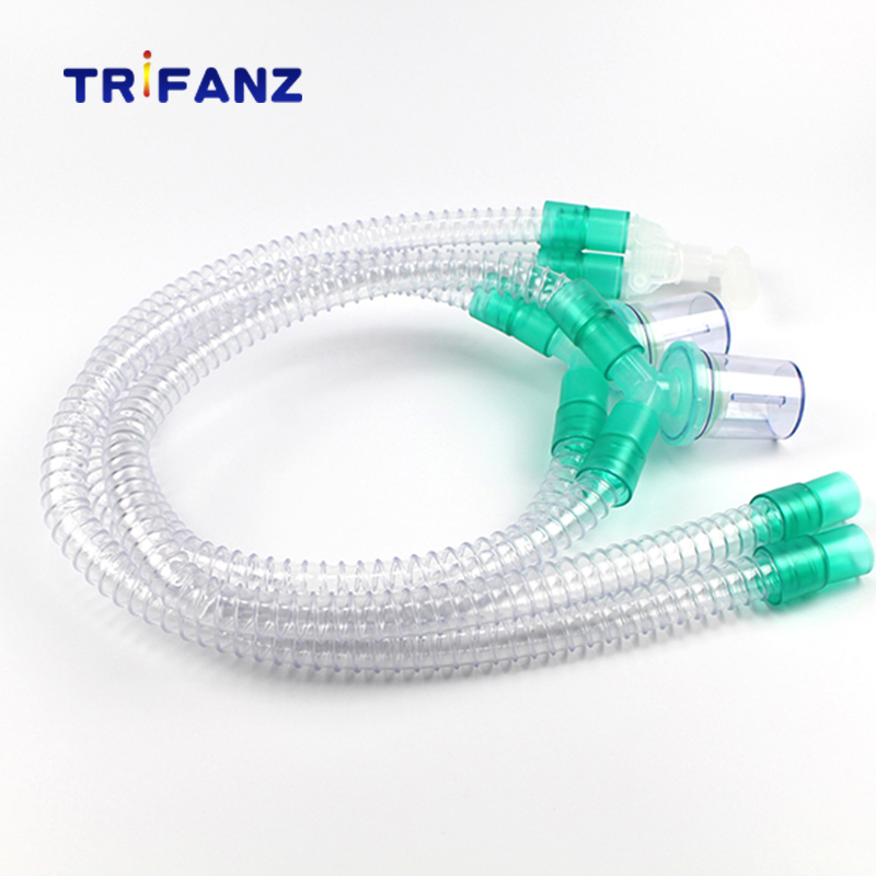 Disposable Anesthesia Ventilator Breathing Circuit Corrugated Expandable with CE Mdr ISO13485 Us FDA