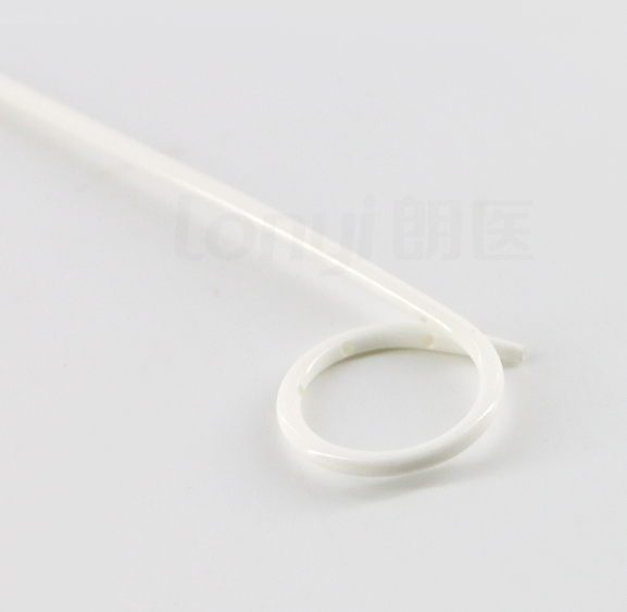 Disposable Medical Pigtail Drainage Tube, Urology/Interventional Use, TPU Polymer
