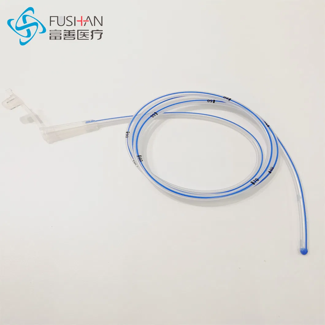 Silicone Stomach Tube Medical Device Used to Provide Nutrition Feeding Tube Ng Tube Fushan Medical CE ISO FDA