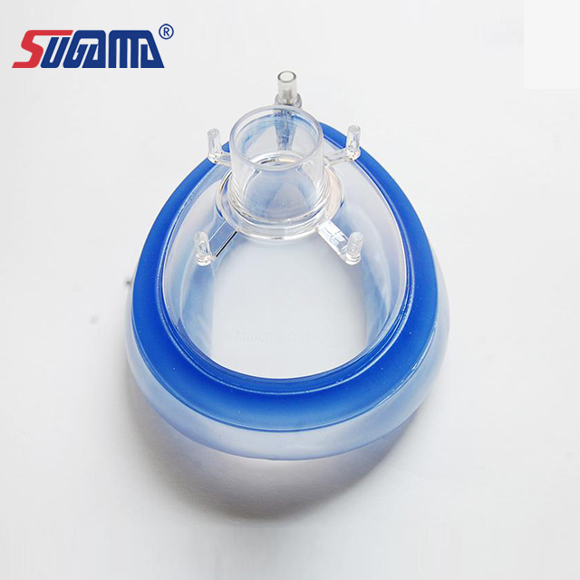 Disposable PVC Anesthesia Mask Soft Cushion Type