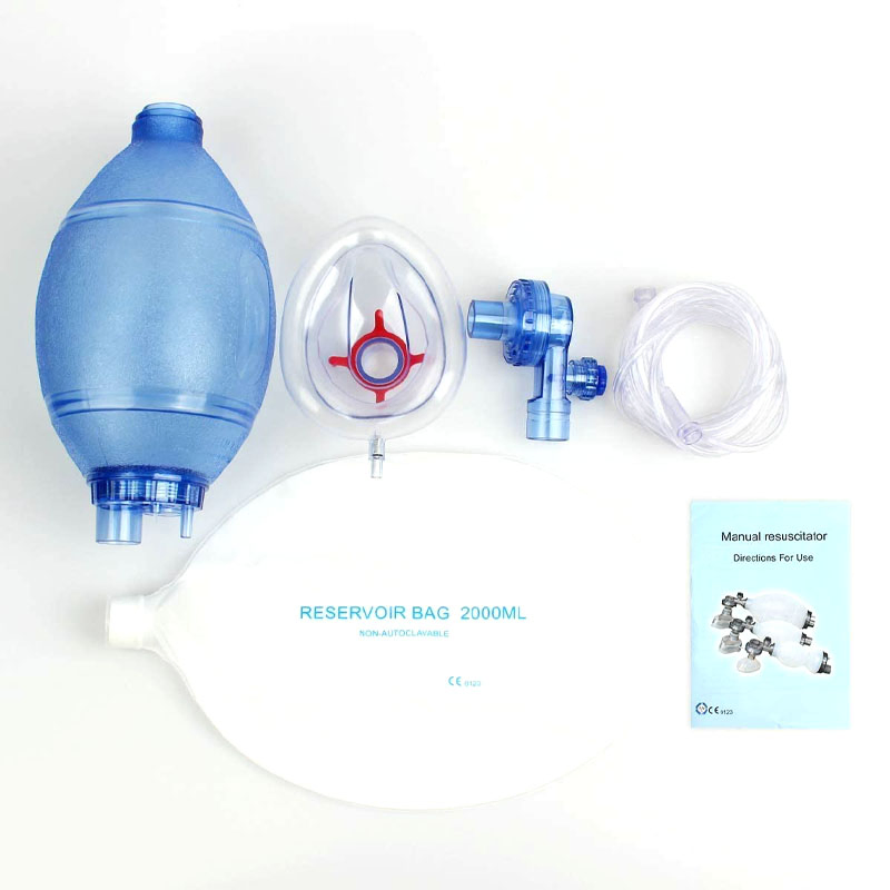 Portable Adult PVC Resuscitator Ambu Bag
