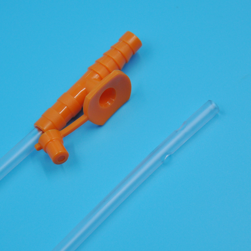 CE Certificated China Cheaper Price PVC and PVC (DEHP-FREE) Medical Sterile Disposable Suction Catheters Cap-Con or Finger Control Type