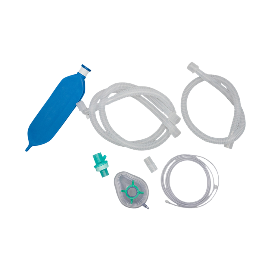 Comfortable Non-Toxic Materials Limb Breathing Ventilator Circuit Disposable Breathing Circuit