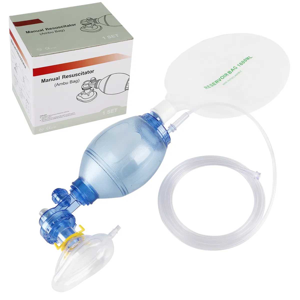 Medical Ambu Bag Manual Resuscitator Supplier