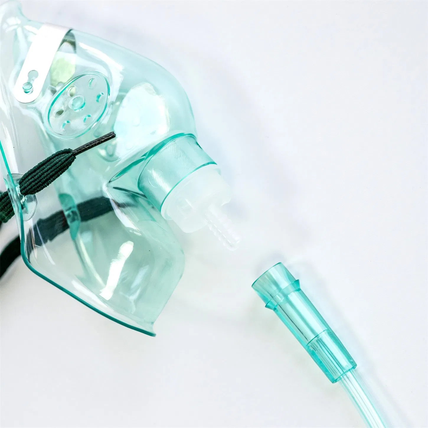 Medical Disposable PVC Infant/Pediatric/Adult Latex Free Oxygen Therapy Mask with CE/ISO