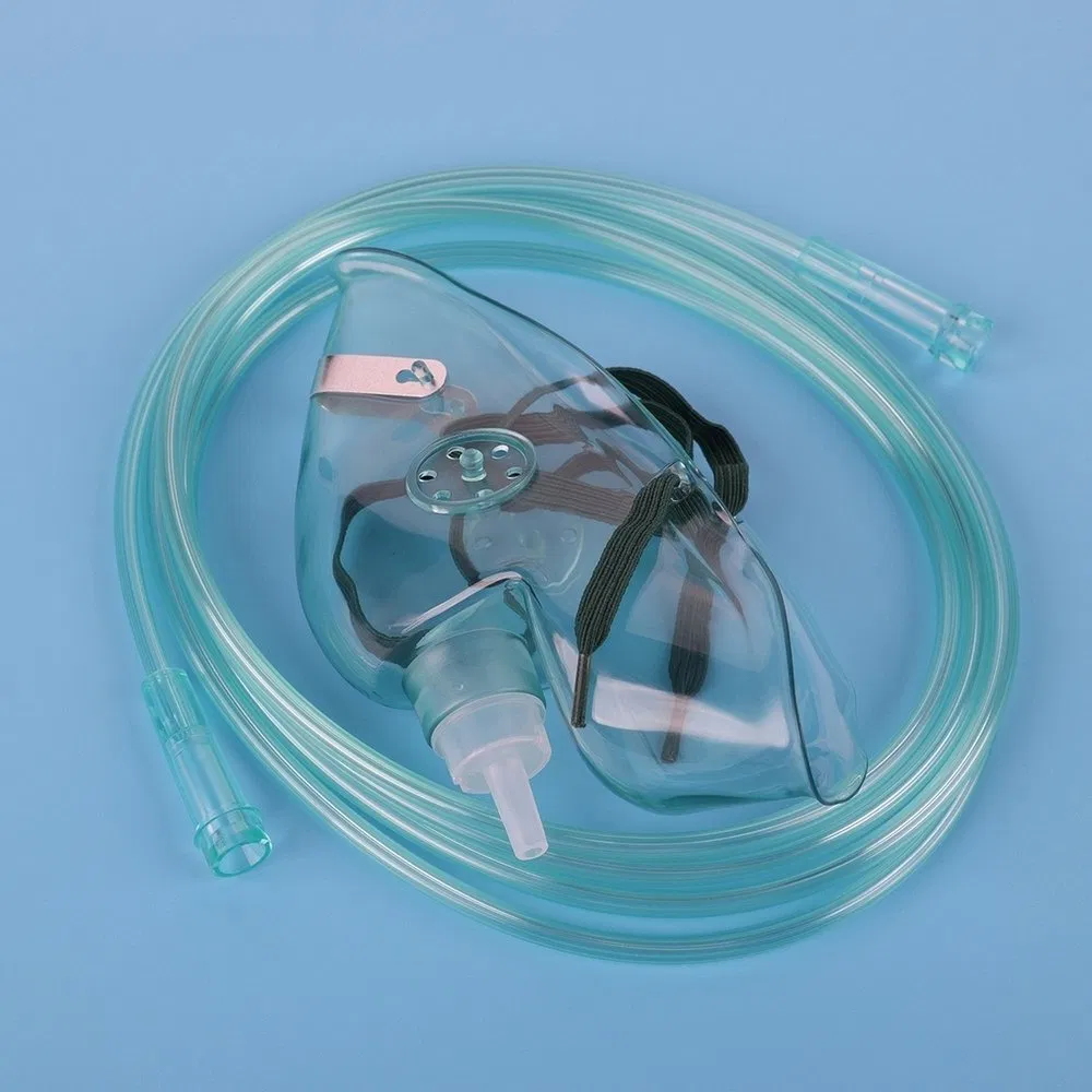 Medical Grade Disposable Breathing Mask for Hospital Oxygen Therapy