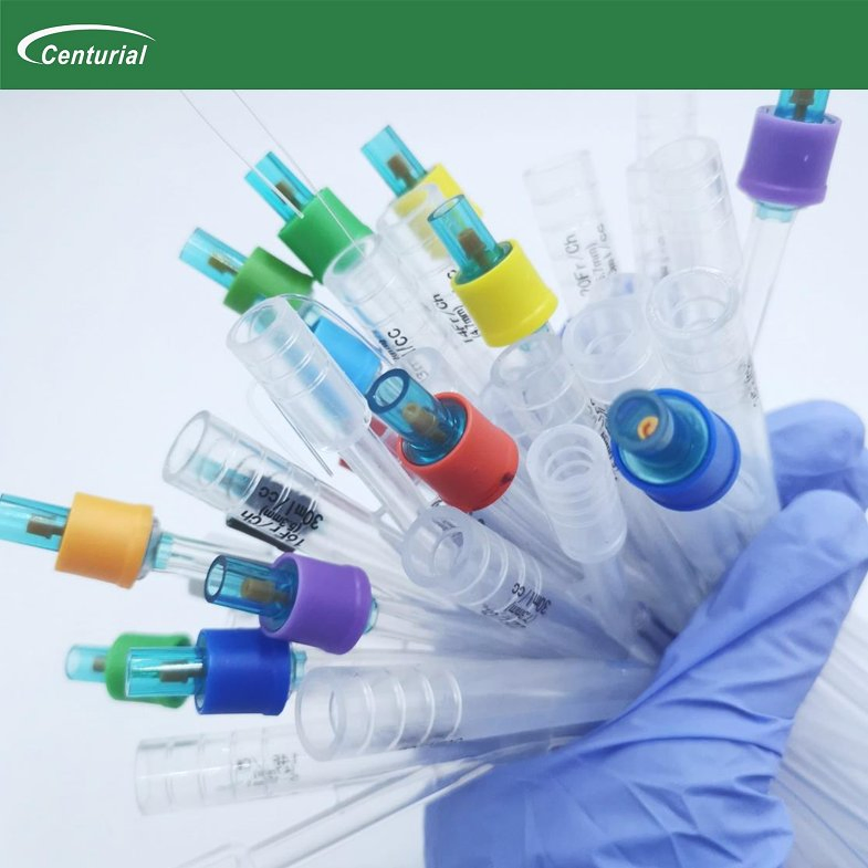 Medical Disposables 3 Way Balloon Urethral Foley Catheter for Urine Collection