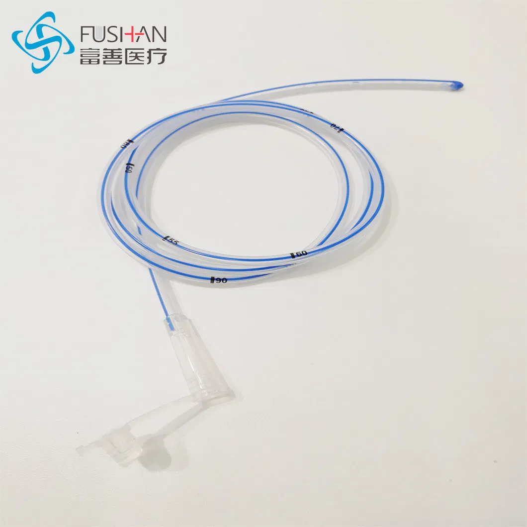 Silicone Stomach Tube Medical Device Used to Provide Nutrition Feeding Tube Ng Tube Fushan Medical CE ISO FDA