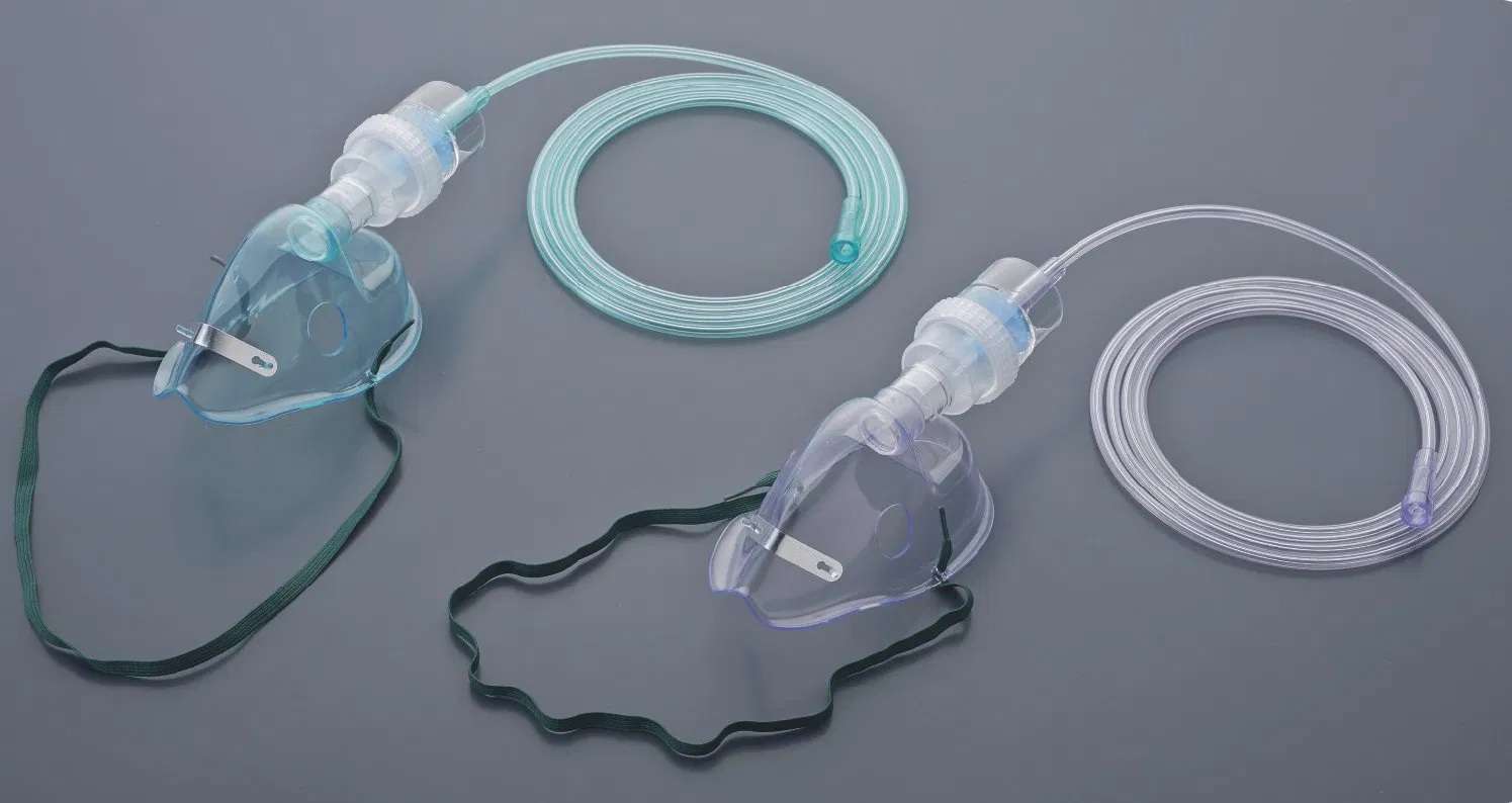 Oxygen&Aerosol Therapy T Connector Mouth Piece Medical Nebulizer Mask