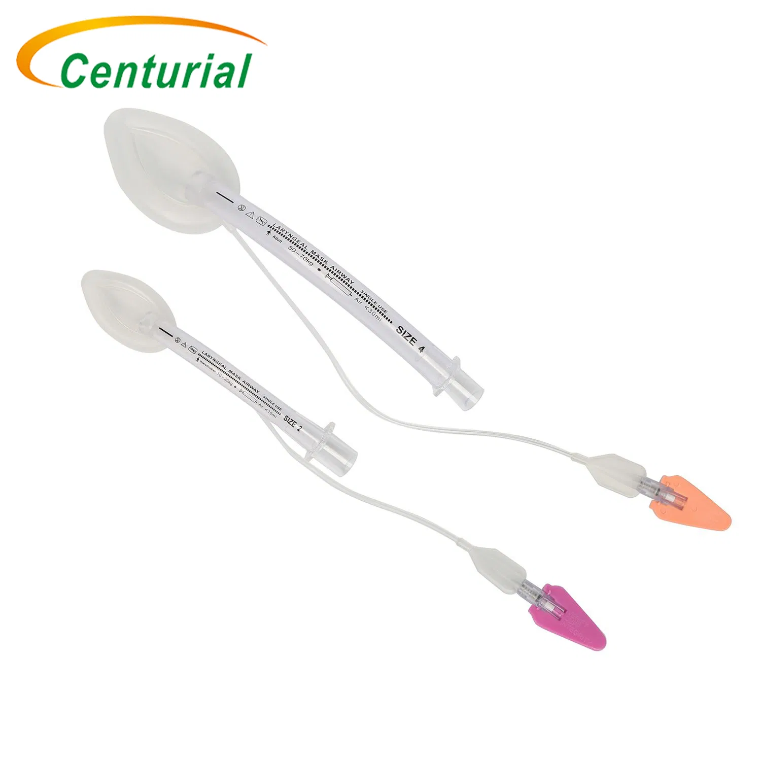 Hot Sale Medical Disposable Transparent PVC Laryngeal Mask Airway for Hospital