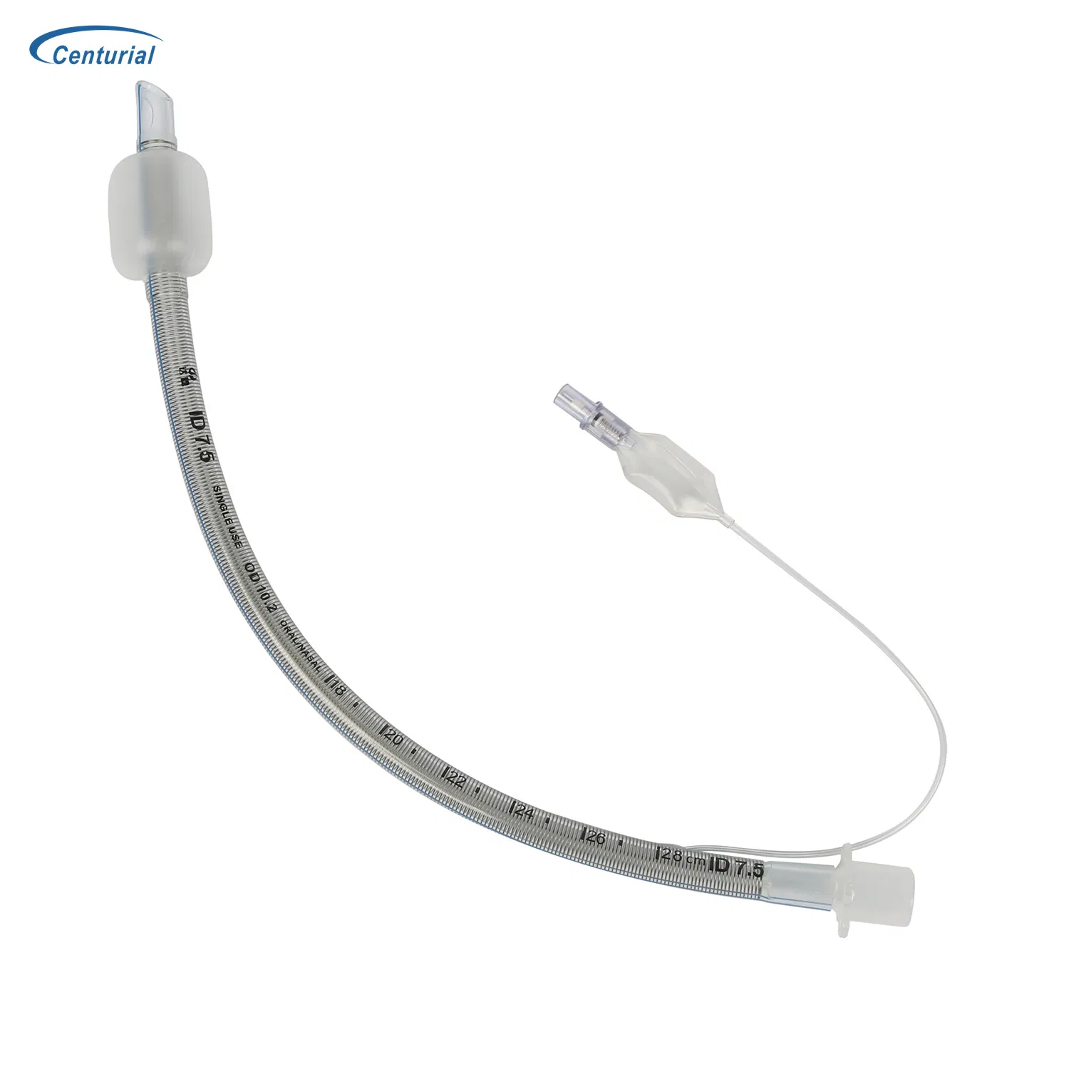 PVC Reinforced Endotracheal Tube Manufacturer for Single Use Size 2.5-10.00mm Optional