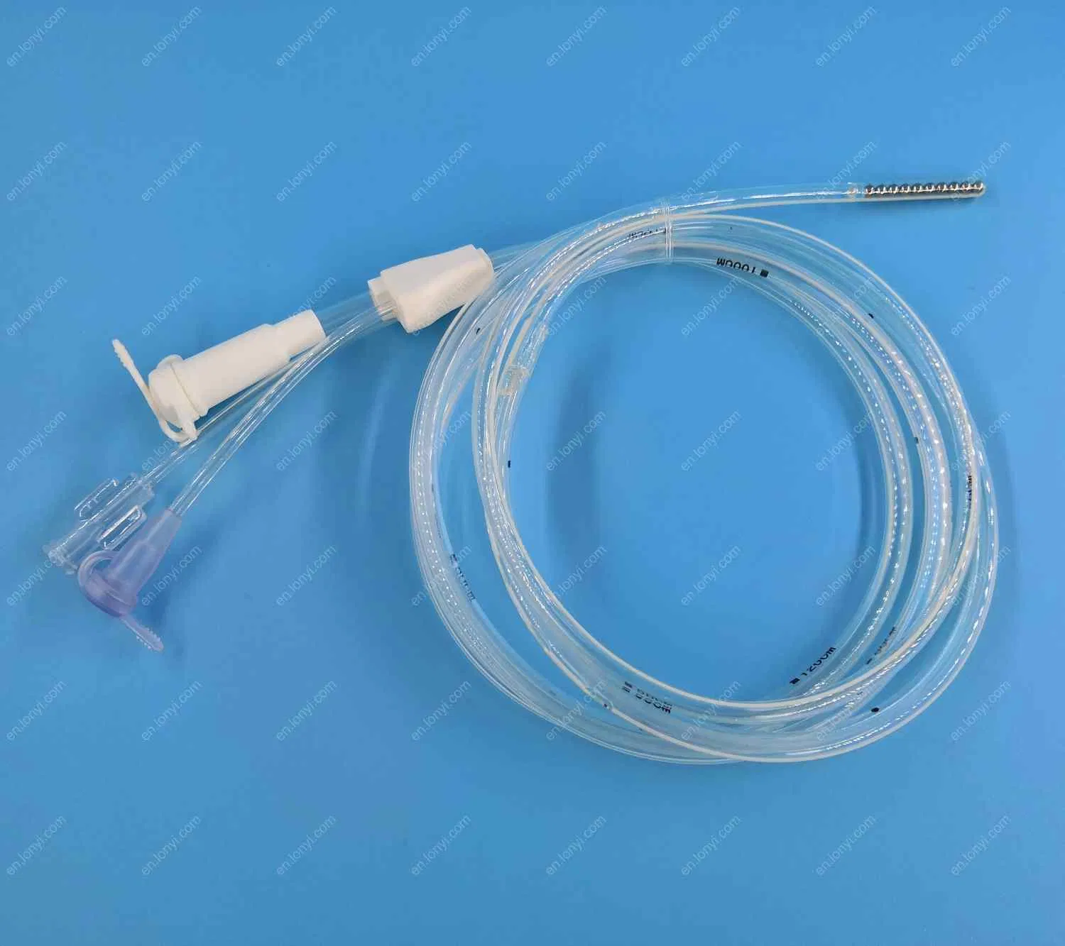 Disposable Medical TPU Multilumen Stomach Nasogastric Feeding Tube