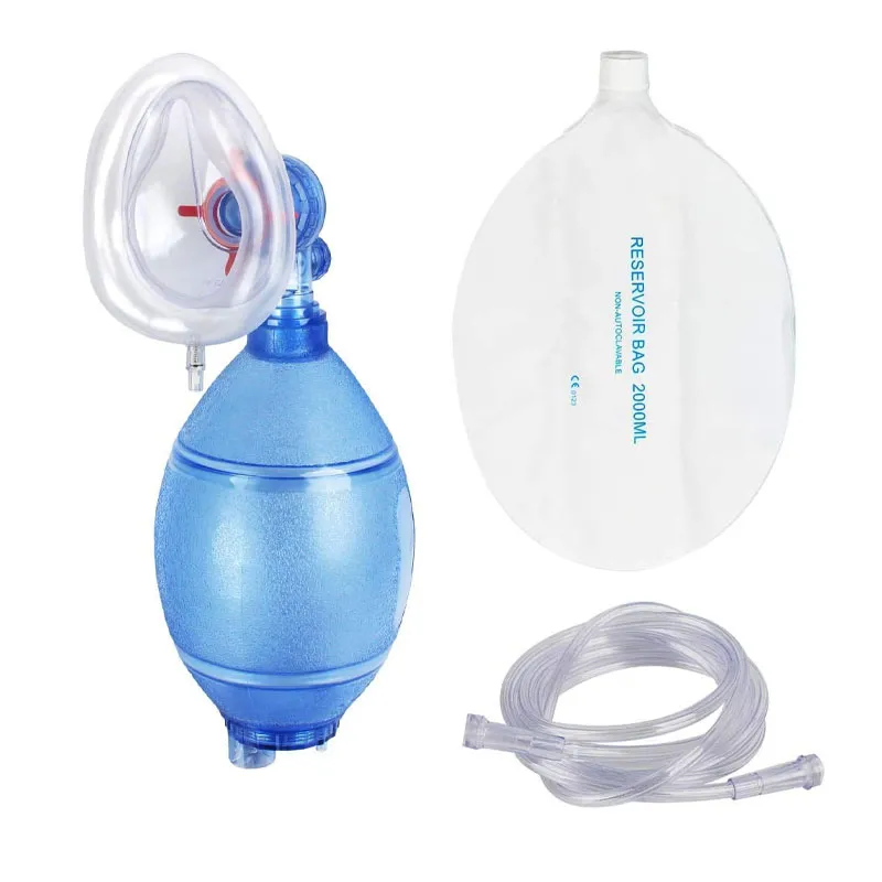 Portable Adult PVC Resuscitator Ambu Bag