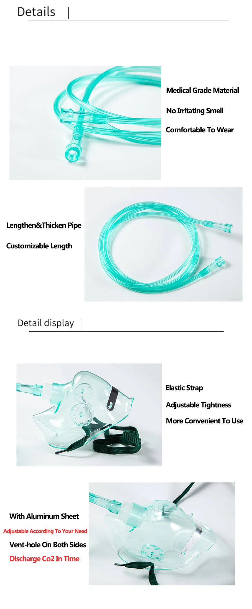 Oxygen Therapy Mask Detail View