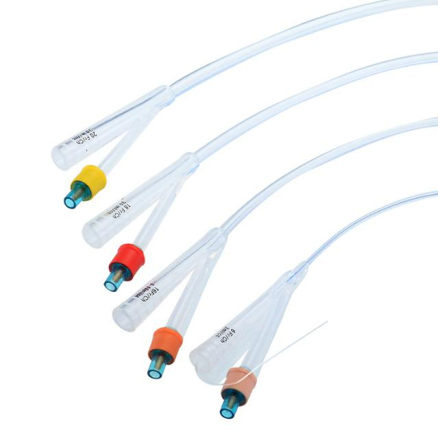 100% Full Silicone Foley Catheters 2way/Drainage Catheter/CE &amp; ISO Approved