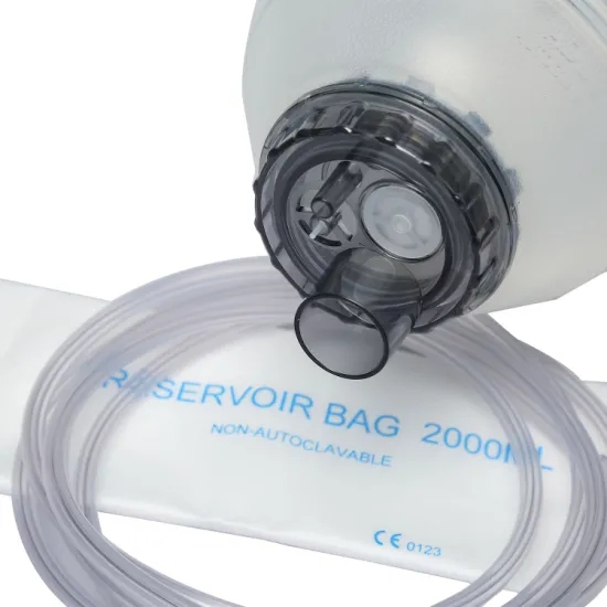 Adult Manual Resuscitator Ambu Bag Made of Silicone