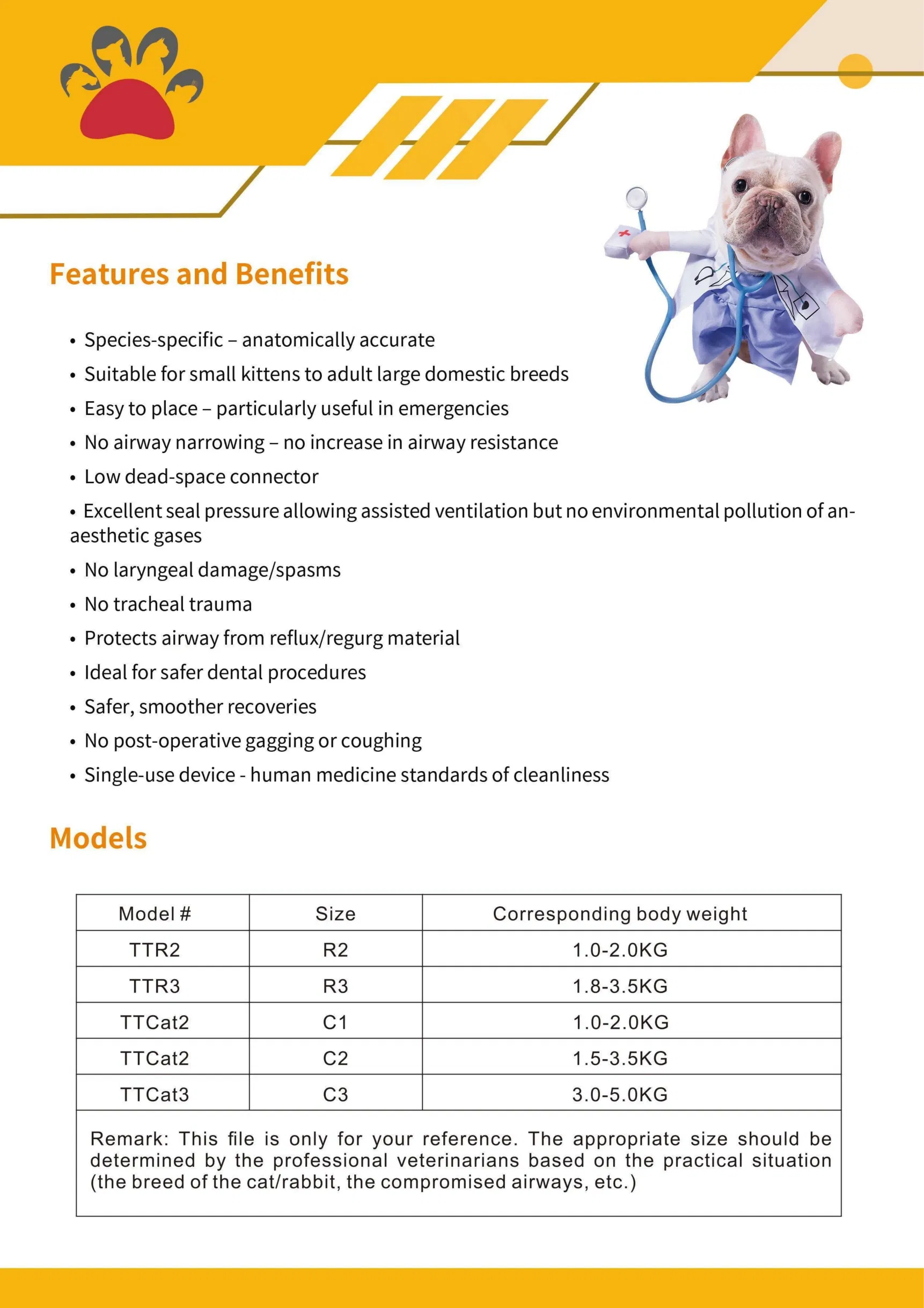 Veterinary Blind Intubation Tube 2
