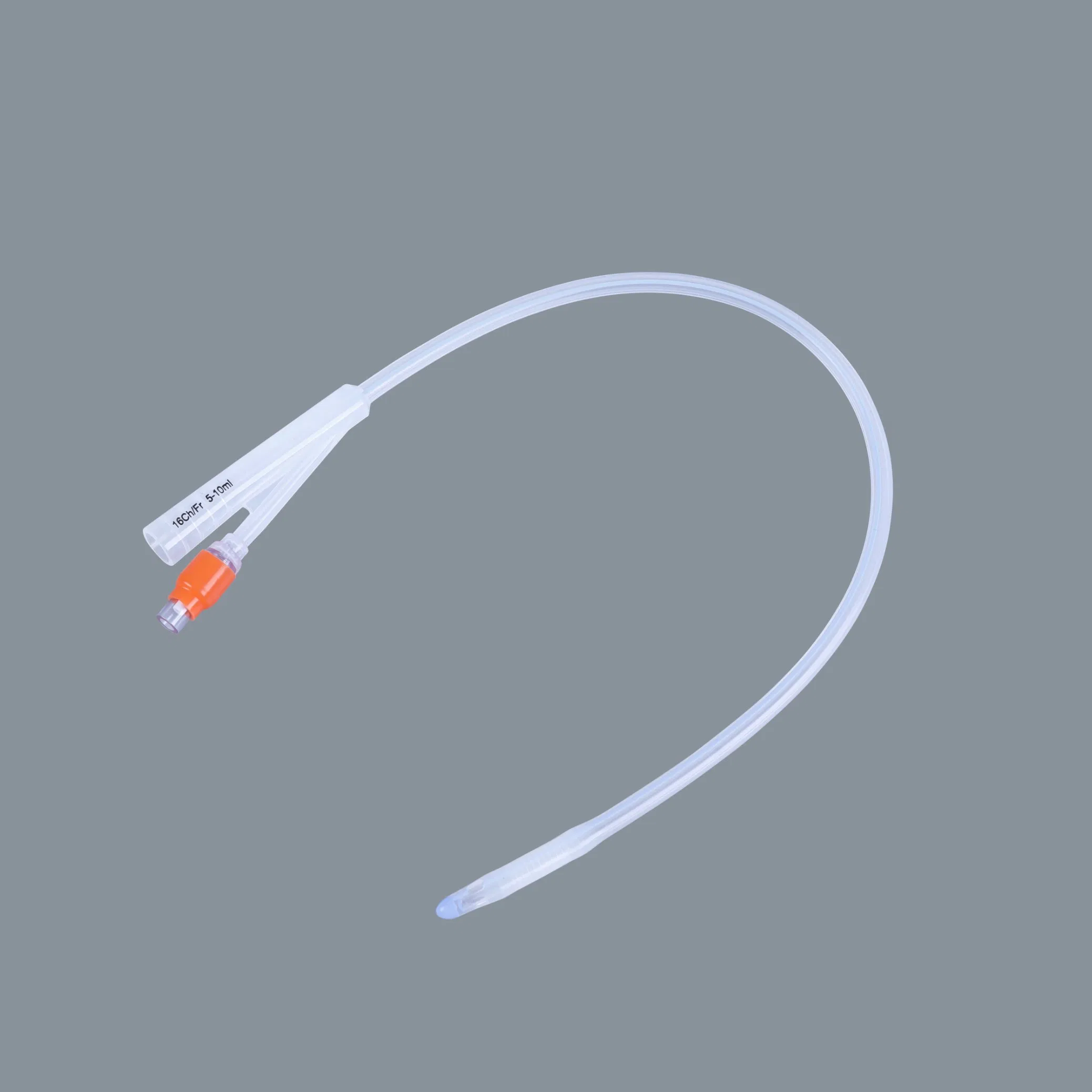 Steriled Medical Supply 100% Silicone Foley X-ray Catheter