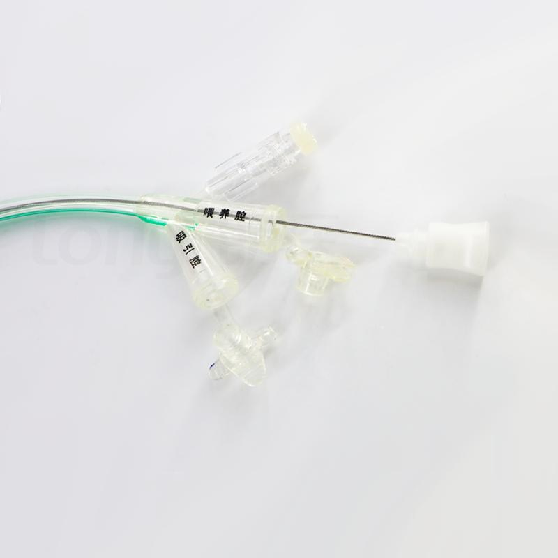 Flexible Biological Double/Triple Lumen Gastric Tube TPU PVC