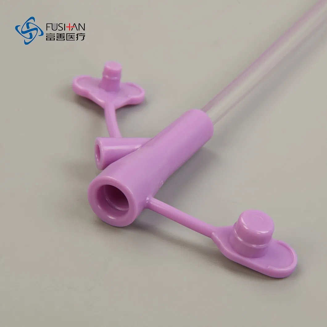 TPU Feeding Tube Nasogastric Tube Ng Tube with and Without Enfit Connector Fushan Medical CE ISO