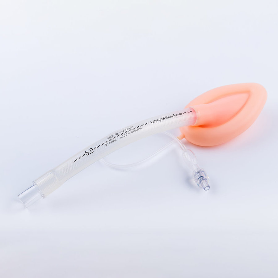 Factory Direct Sales Medical-Grade Silicone Airway Laryngeal Mask for Anesthesia
