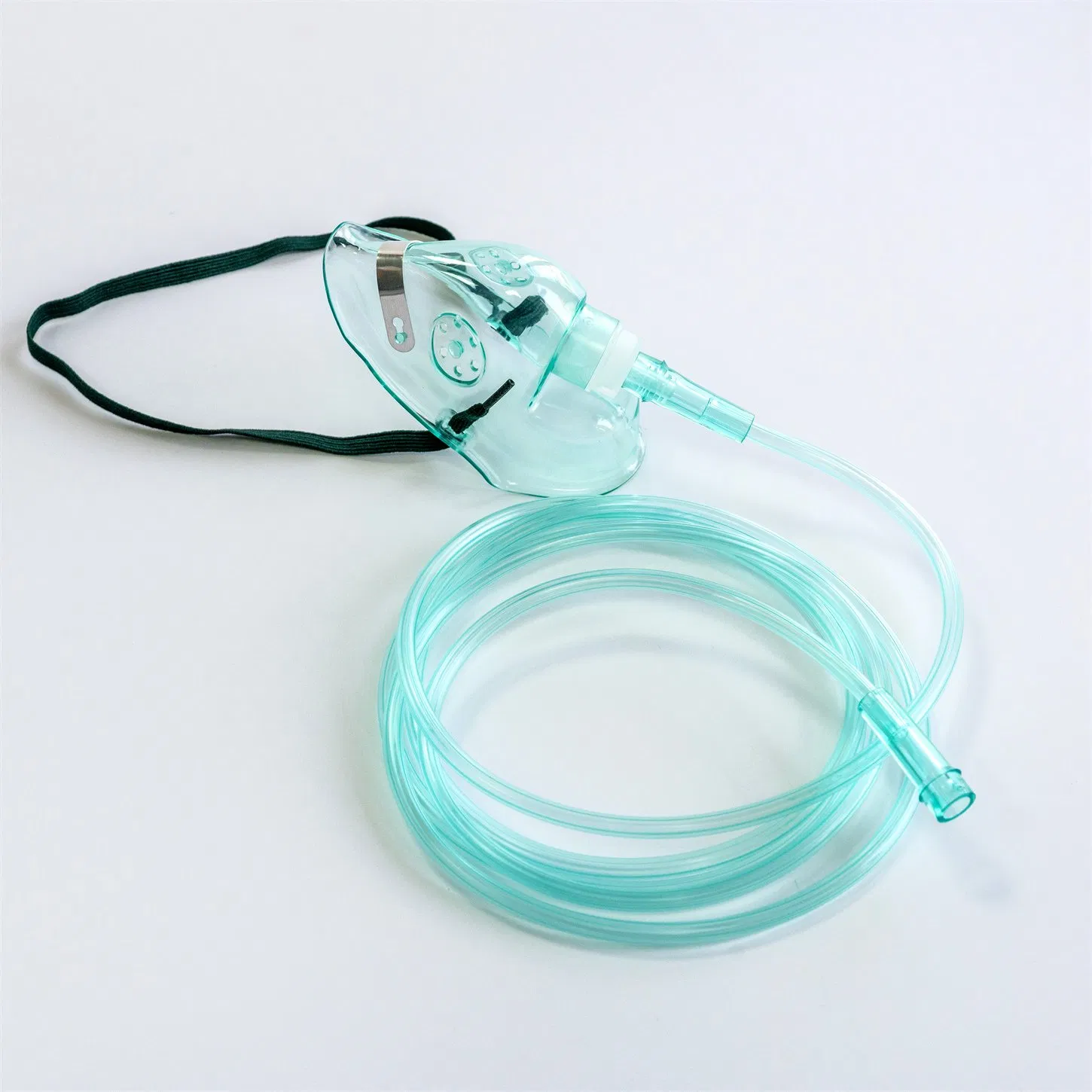 Medical Disposable PVC Infant/Pediatric/Adult Latex Free Oxygen Therapy Mask with CE/ISO