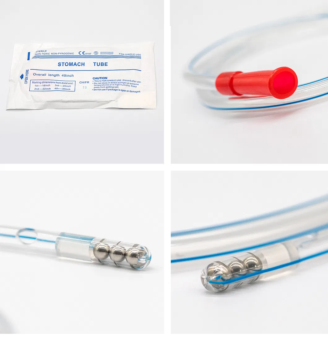 Specific Type Nasogastric Ng Tube Flexible Ryle's Tube