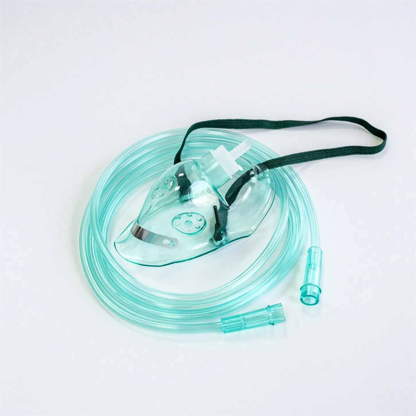 Medical Disposable PVC Infant/Pediatric/Adult Latex Free Oxygen Therapy Mask with CE/ISO