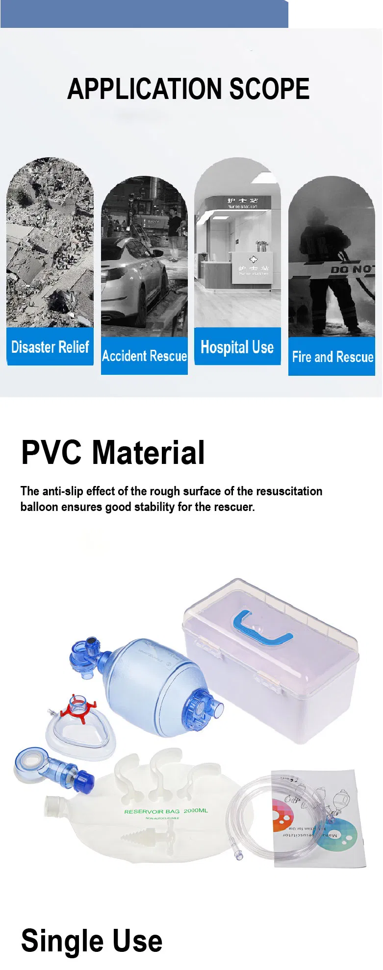 Resuscitator Ambu Bag Detail 2