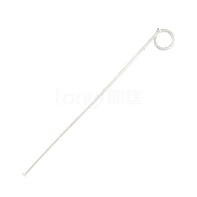 Disposable Medical Pigtail Drainage Tube, Urology/Interventional Use, TPU Polymer
