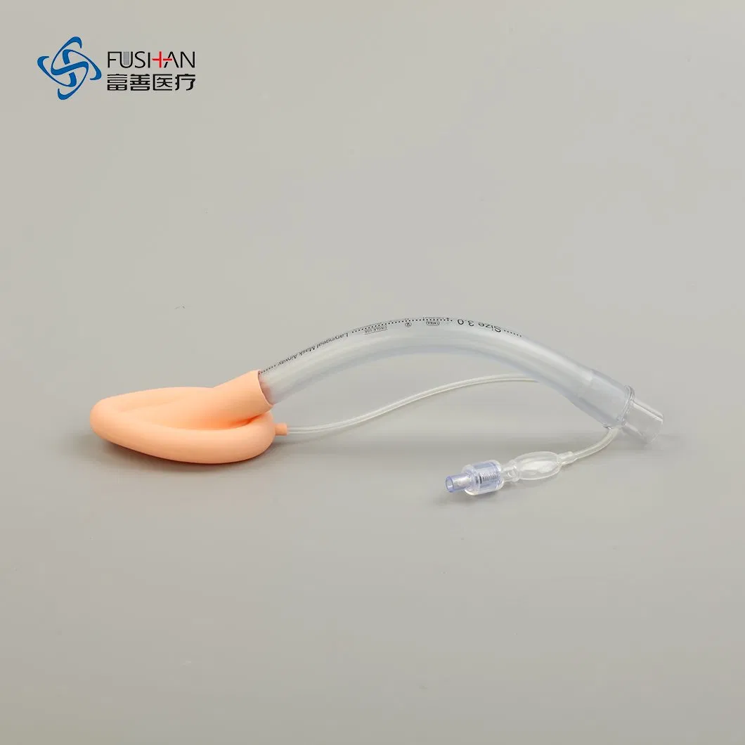Fushan Disposable Sterile PVC Silicone Combined Laryngeal Mask Airway Anesthesia Adult and Children Size, Medical Supply Airway Management