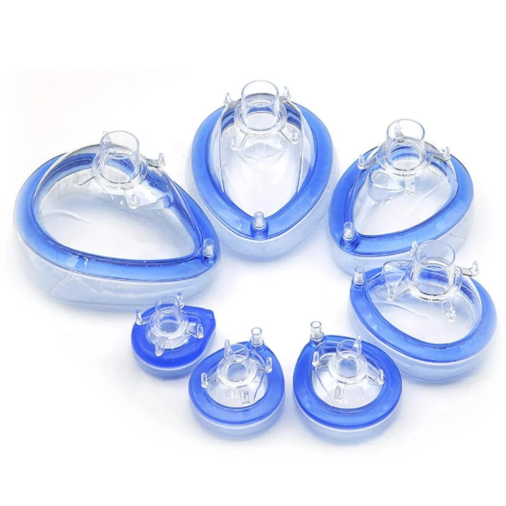 Disposable Anesthesia Mask with Ultra Soft Padding Mask for Medical Anesthesia