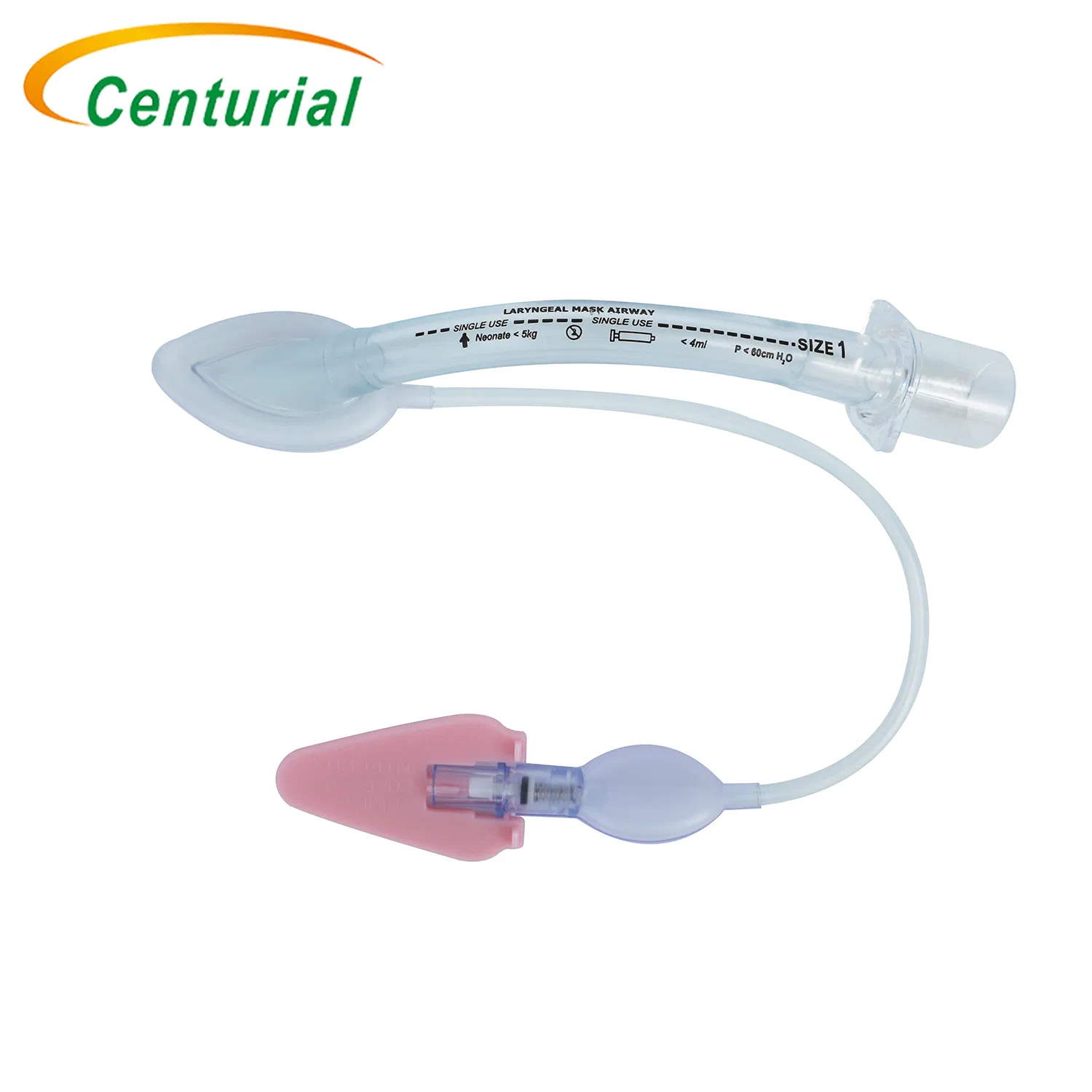 Hot Sale Medical Disposable Transparent PVC Laryngeal Mask Airway for Hospital