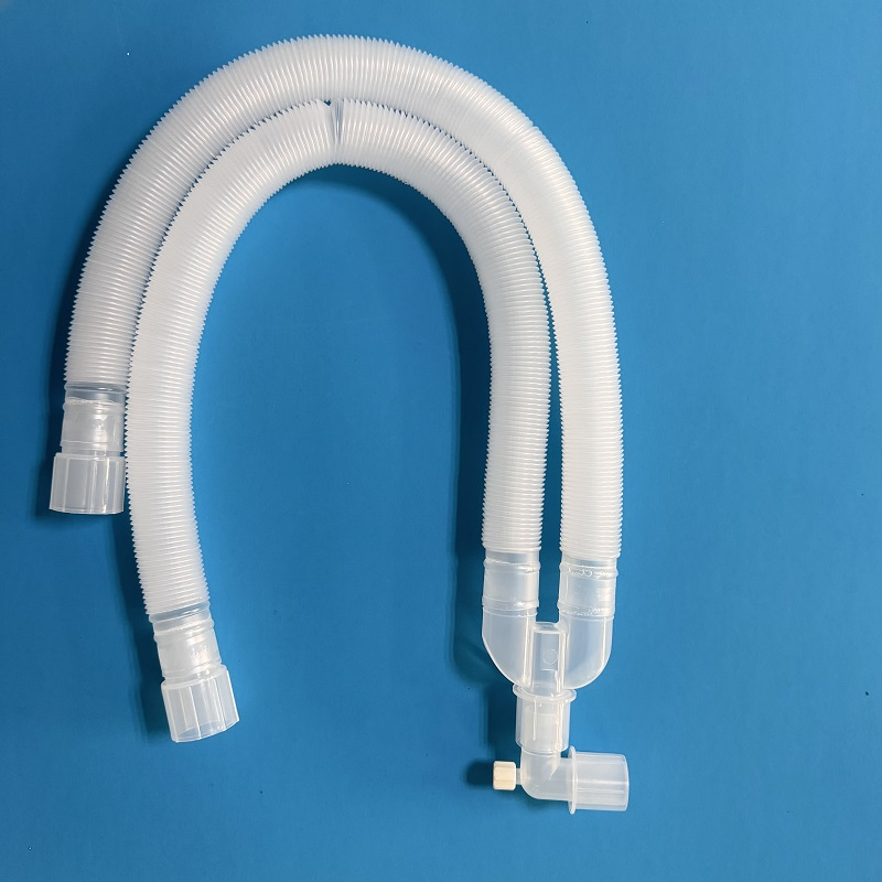 Chinese Supplies Medical Disposable Clear Adult Reusable High Flow Breathing Circuit