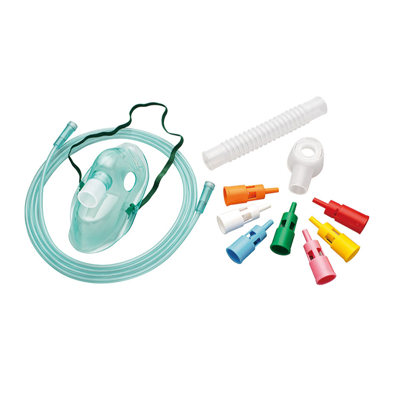 Comfort Fit PVC Variable Oxygen Concentration Adjustable Oxygen Venturi Mask for Hospital Therapy