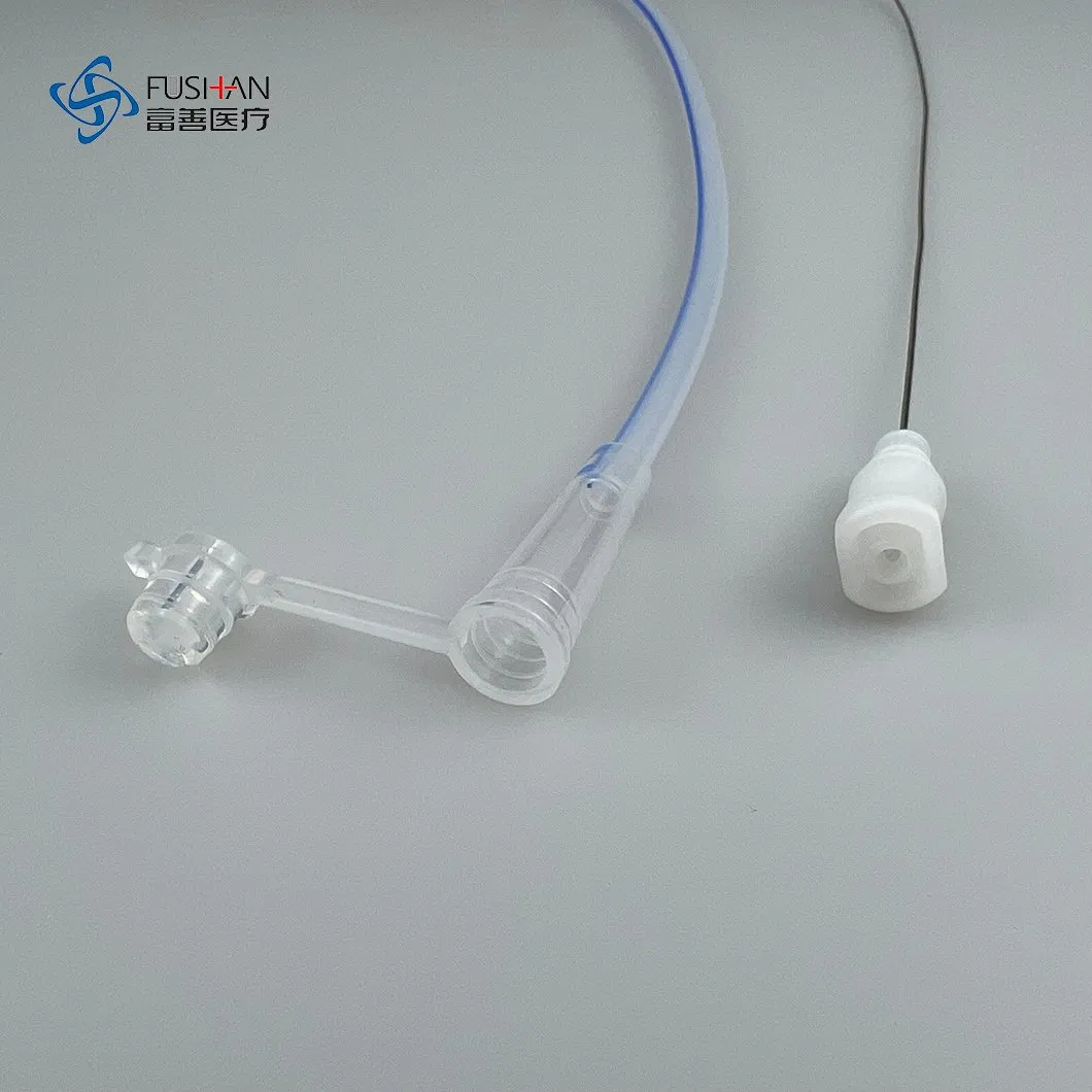 Disposable Sterile Medical Supplies Silicone Gastro-Duodenal Stomach Ng Feeding Tube with ISO New Standard Luer Lock Connector 6/8/10/12/14/16/18fr