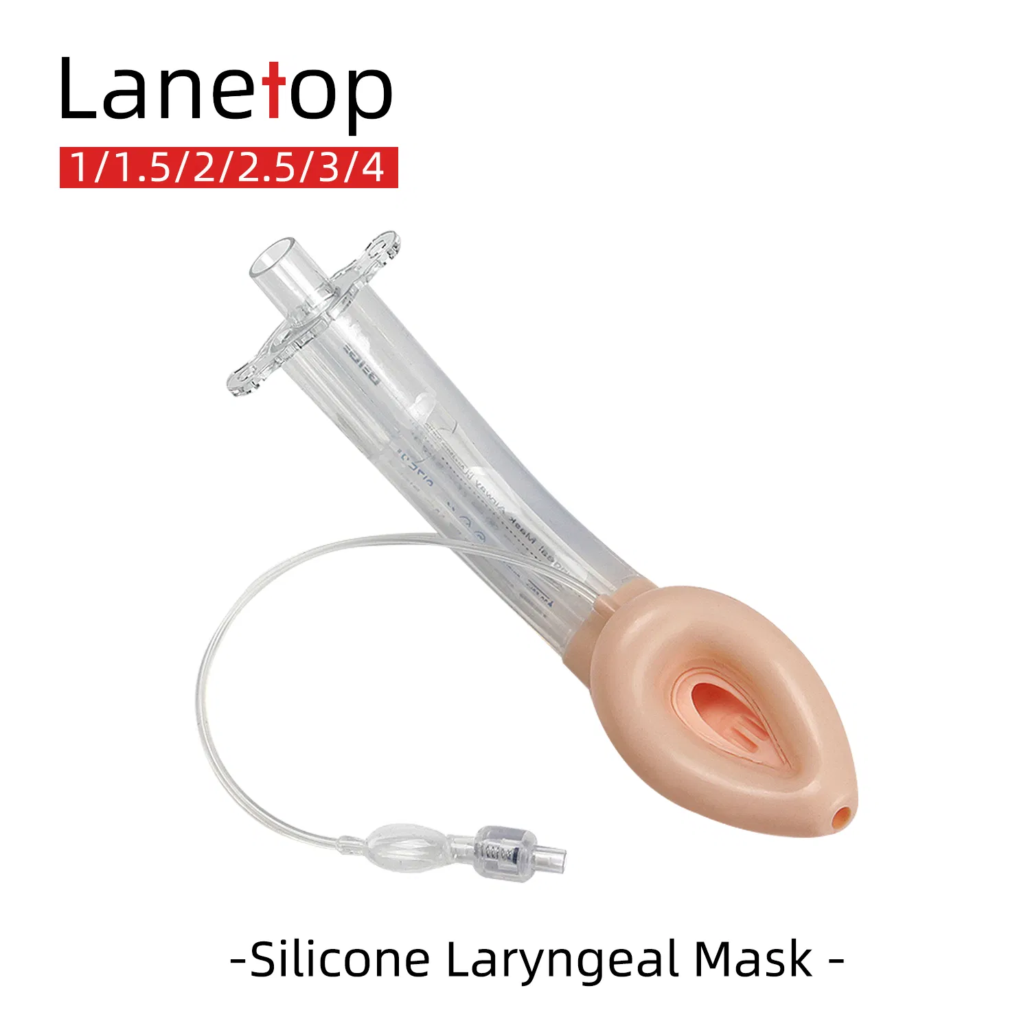 Disposable Medical Double-Lumen Silicone Laryngeal Mask Airway