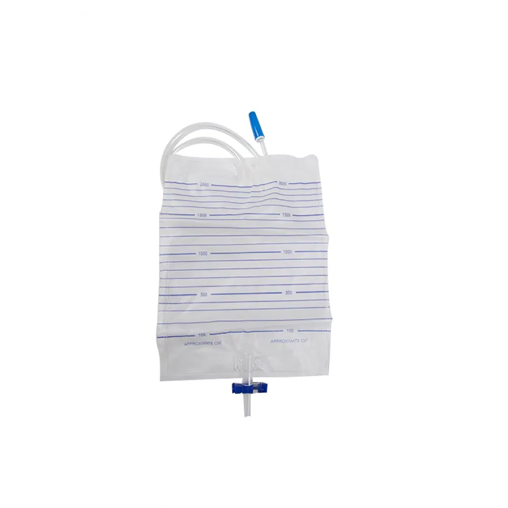 Medical Disposable Adult 2000ml Incontinence Urine Drainage bag
