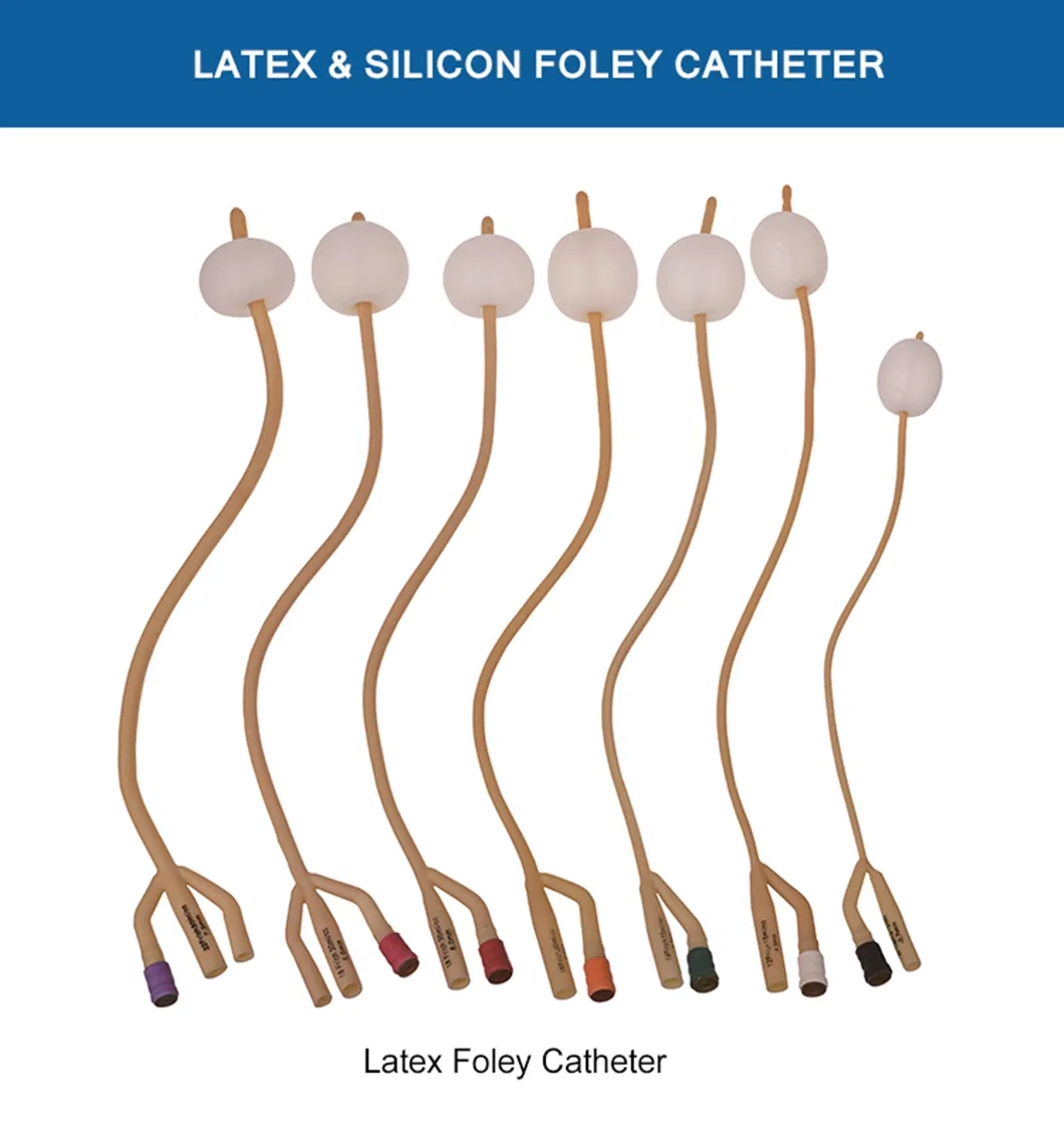 Latex Foley Catheter Detail 1