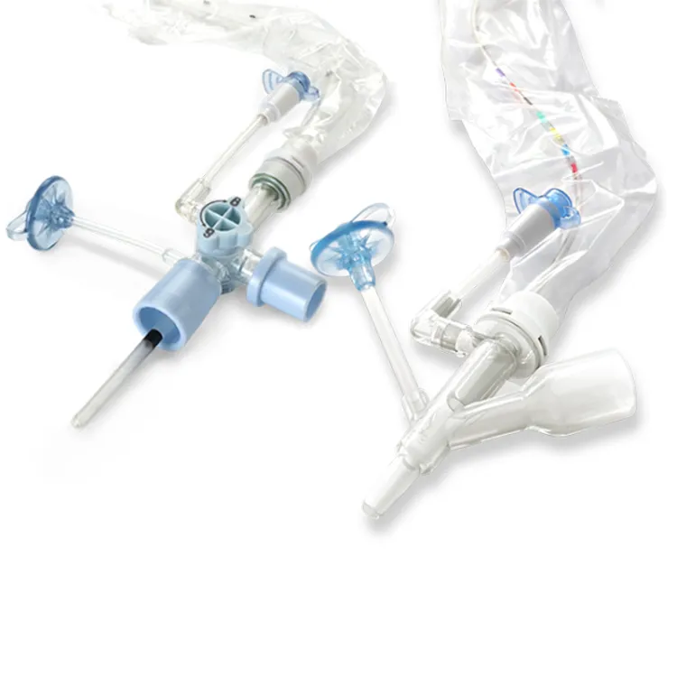 Closed Suction Catheter Detail