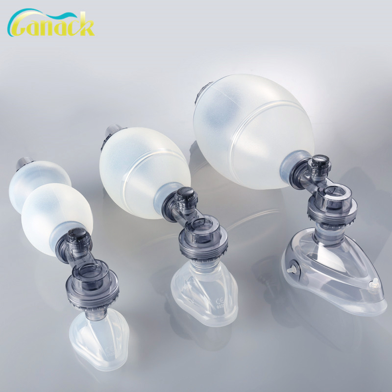 High Quality FDA Silicone Manual Resuscitator / Ambu Bag