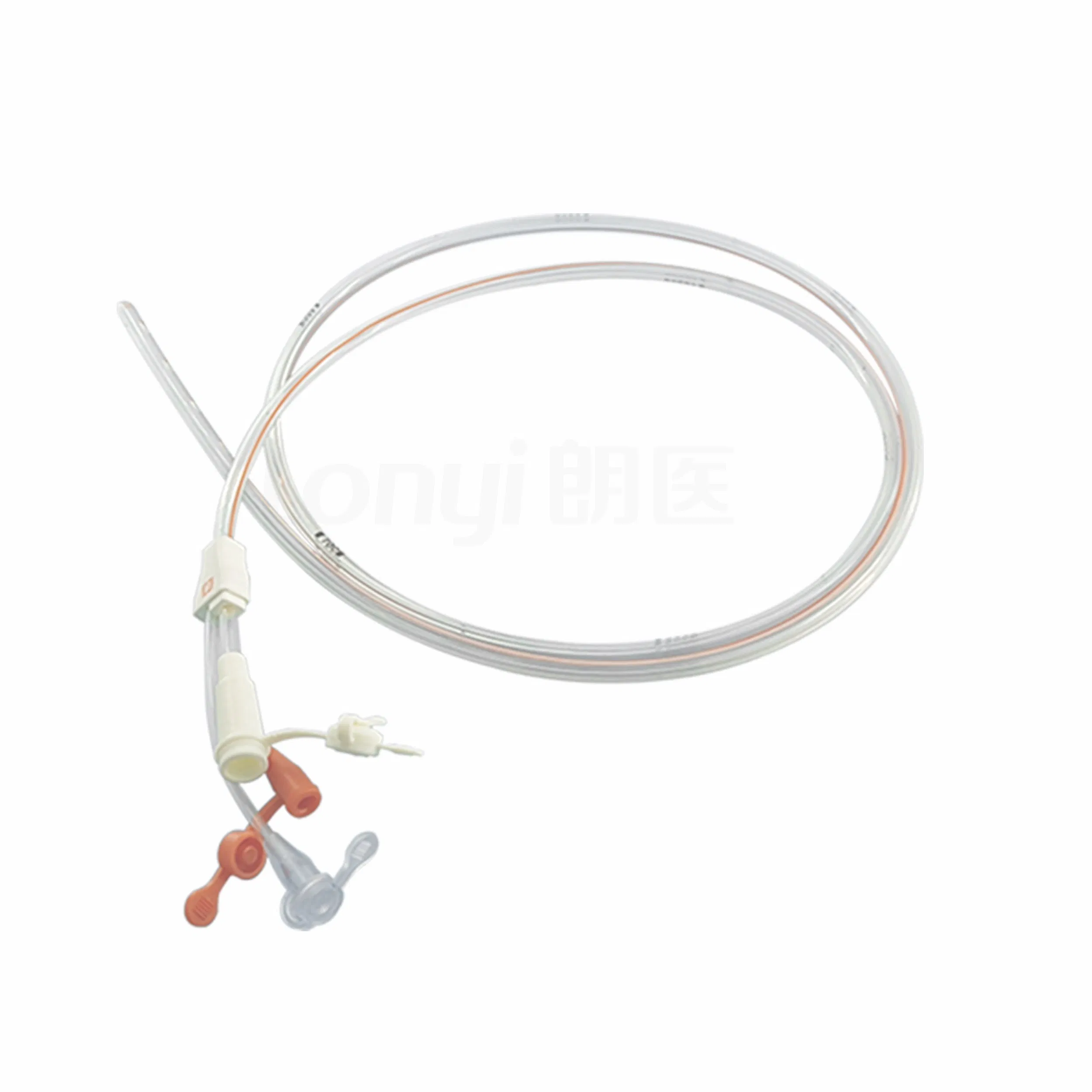 Flexible Biological Double/Triple Lumen Gastric Tube TPU PVC