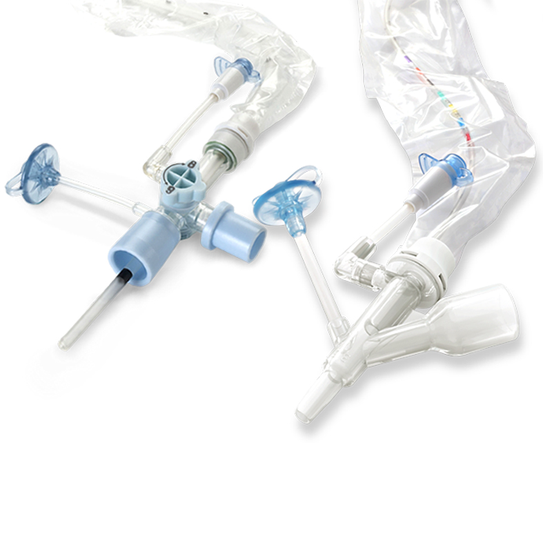 Wholesale Sterile Vacuum Control Suction Catheter Close Suction Catheter
