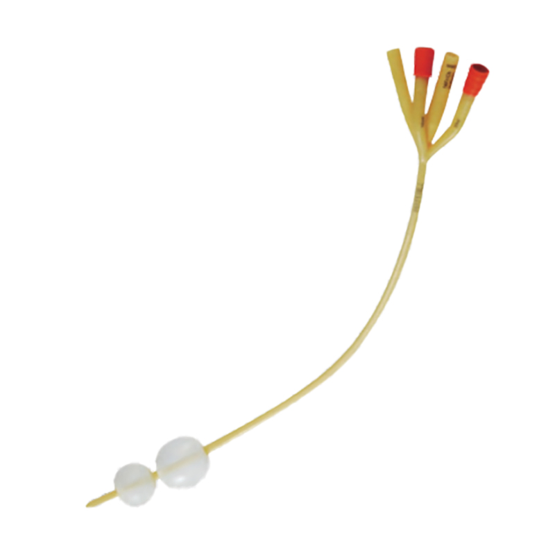 Disposable Sterile 3 Way Standard Type Fr16 Urine Drainage Latex Foley Catheter with 100% Silicone Coated