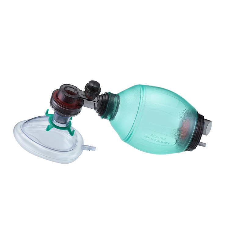 High Quality FDA Silicone Manual Resuscitator / Ambu Bag Manufacturer